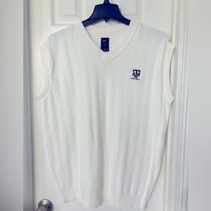 Nike Golf vest Texas A & M football mens sz Xl euc
